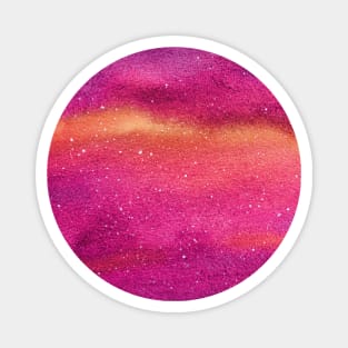 Sunset Ombre Galaxy Magnet